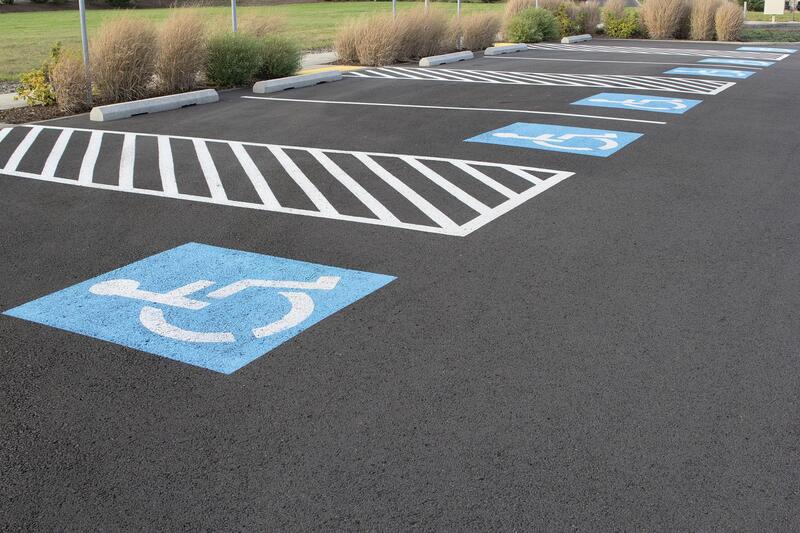 champion asphalt paving parking lot stripping